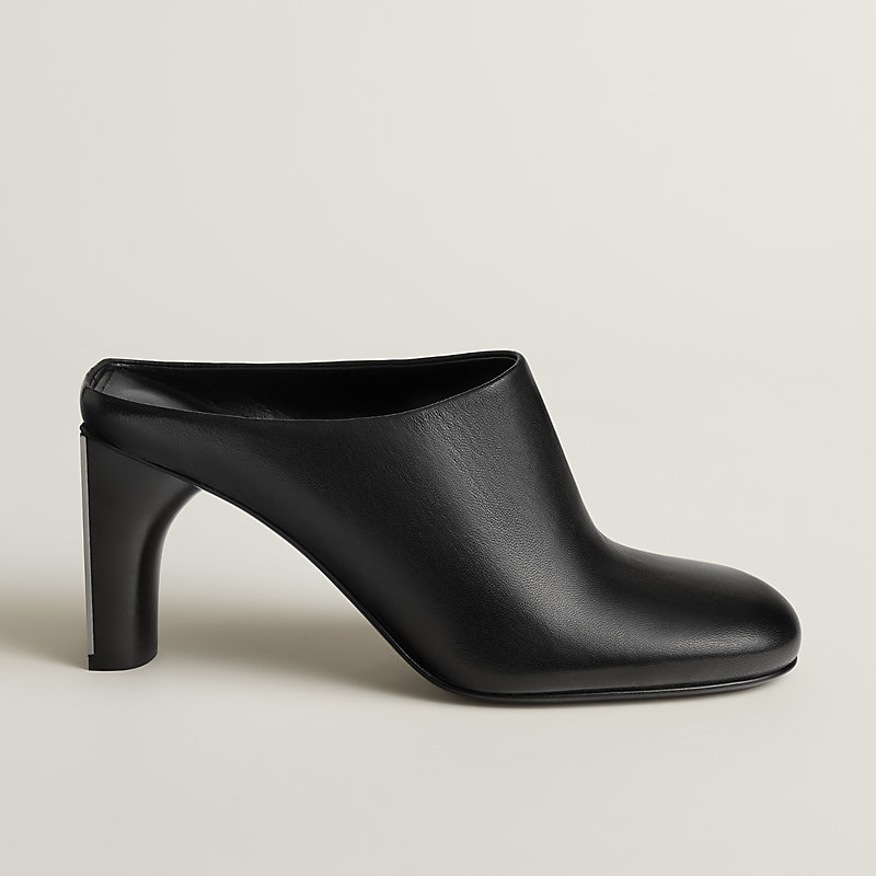 Lina 80 mule - Black | Hermès Mainland China